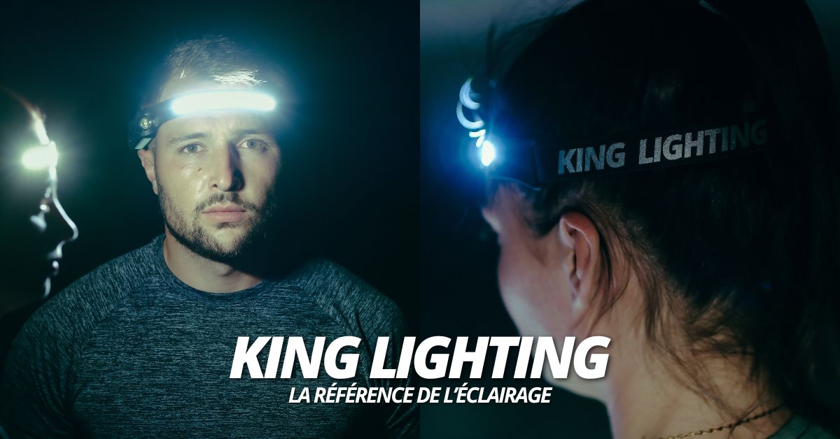 Achat lampe frontale Z-270° led puissante - KING LIGHTING – King