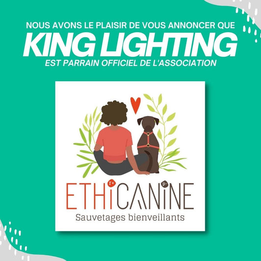 King Lighting devient parrain de l'association ETHICANINE | King Lighting